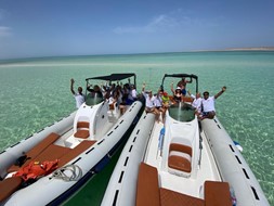 Red Sea Family With Bullet Speed Boats